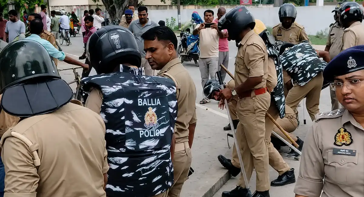 बलिया में पुलिस हिरासत में कामजी गोंड की मौत, छह आरोपियों पर मर्डर केस