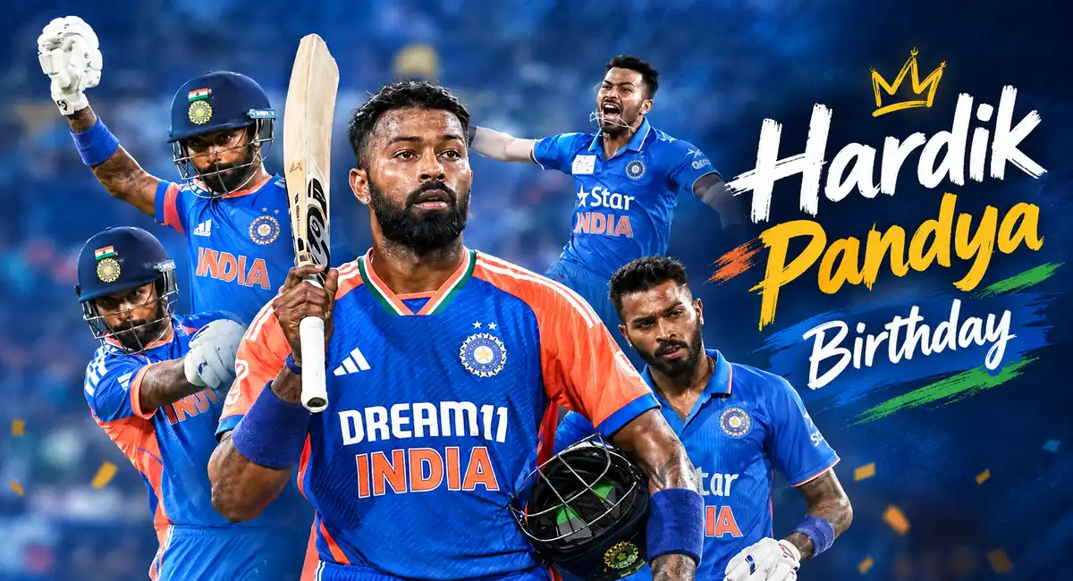 hardik pandya birthday